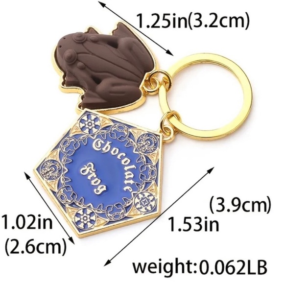 Wizarding World of Harry Potter Chocolate Frog Keychain - Picture 5 of 7